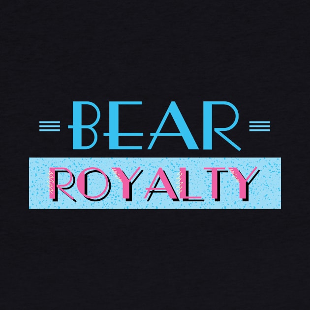 BEAR ROYALTY 80s Tee by Bear & Seal by Bear and Seal